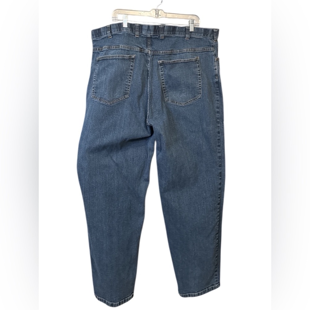 Men’s Denim Jeans Dark Wash Continuous Comfort Stretch Multiple Sizes - Picture 3 of 8